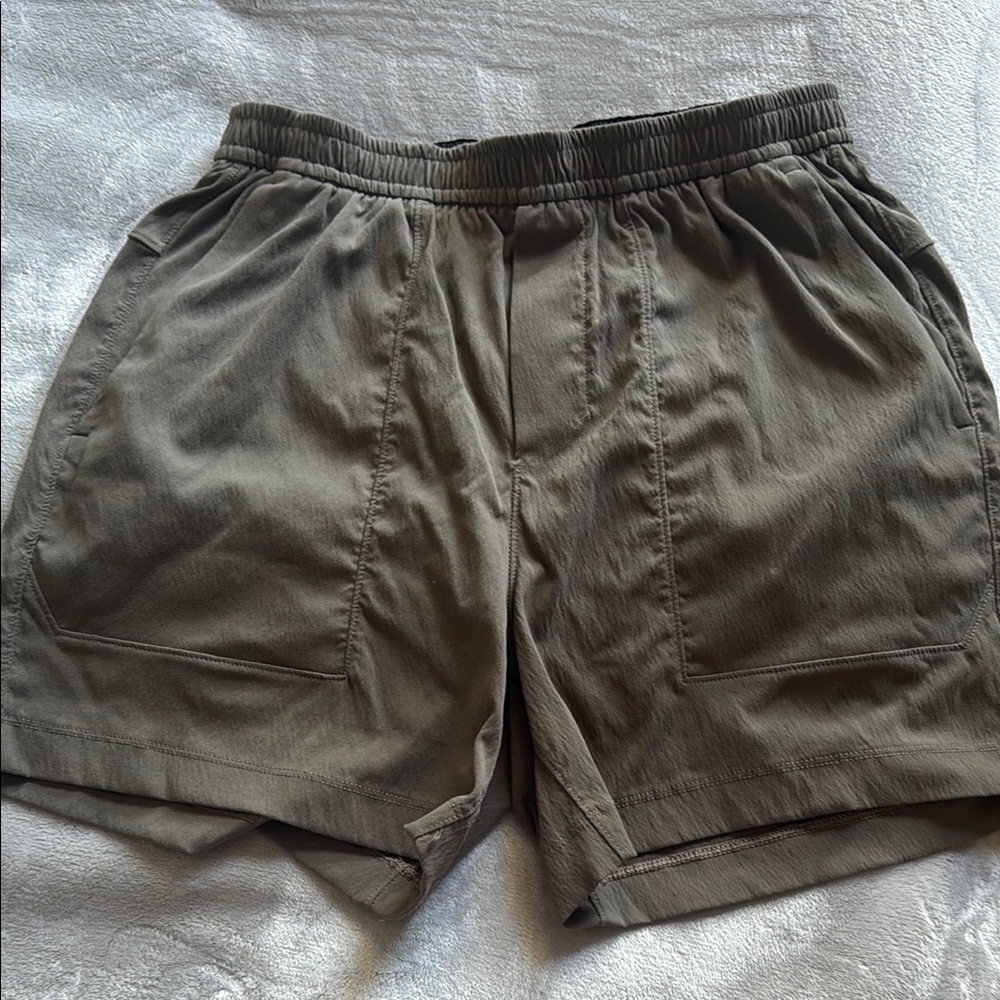 lululemon athletica Tan Athletic Shorts